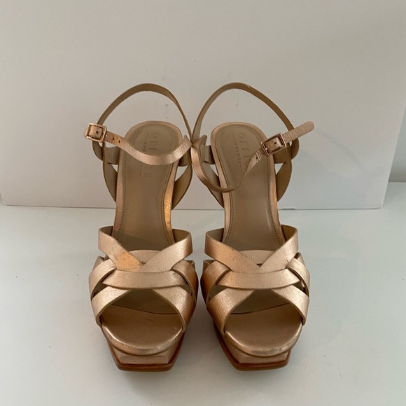 Office London rose gold sexy platforms - Picture 2 of 6